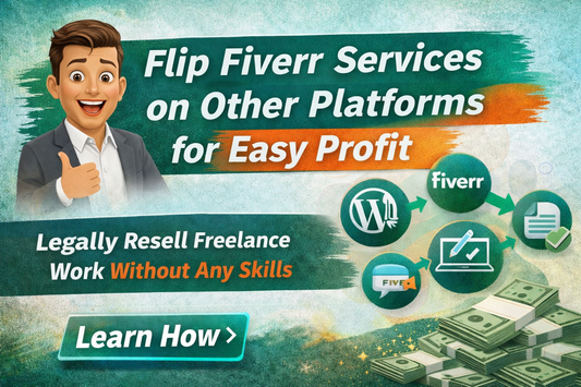How to Flip Fiverr Services on Other Platforms (Legally!) and Make the Margin