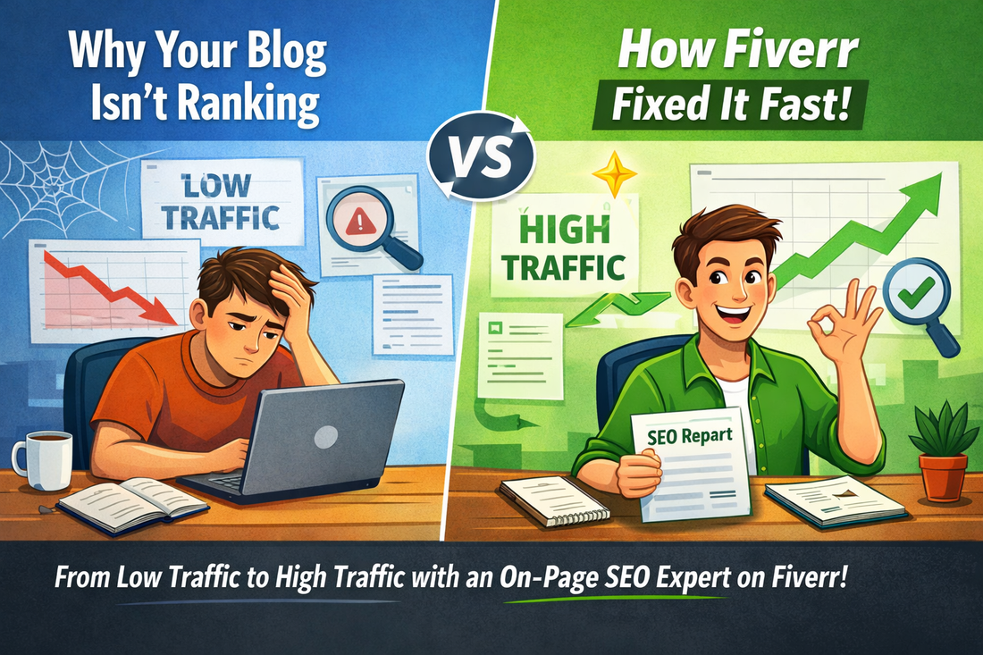 Why Your Blog Isn’t Ranking — And How Fiverr Can Fix It Fast